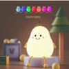 Pear-Shaped Silicone Night Light - Cute Atmosphere Lamp for Girls' Bedroom, Birthday Gift, Bedside Table Lamp