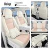 Compatible Leapmotor LAFA5 Seat Covers: Full Coverage Perforated Leather Cushions for All Seasons, Fits 26 Models