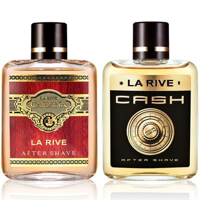 LaLive Men's Aftershave Skin Full Line 100ml*2 Types, 01_Cavana Aftershave, 02_Cash Aftershave, 100ml, 2 Units