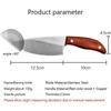 Stainless Steel Fishing Knife Kitchen Peeling Knives Meat Cleaver Sushi Knife Fruit Cutter with Knife Cover