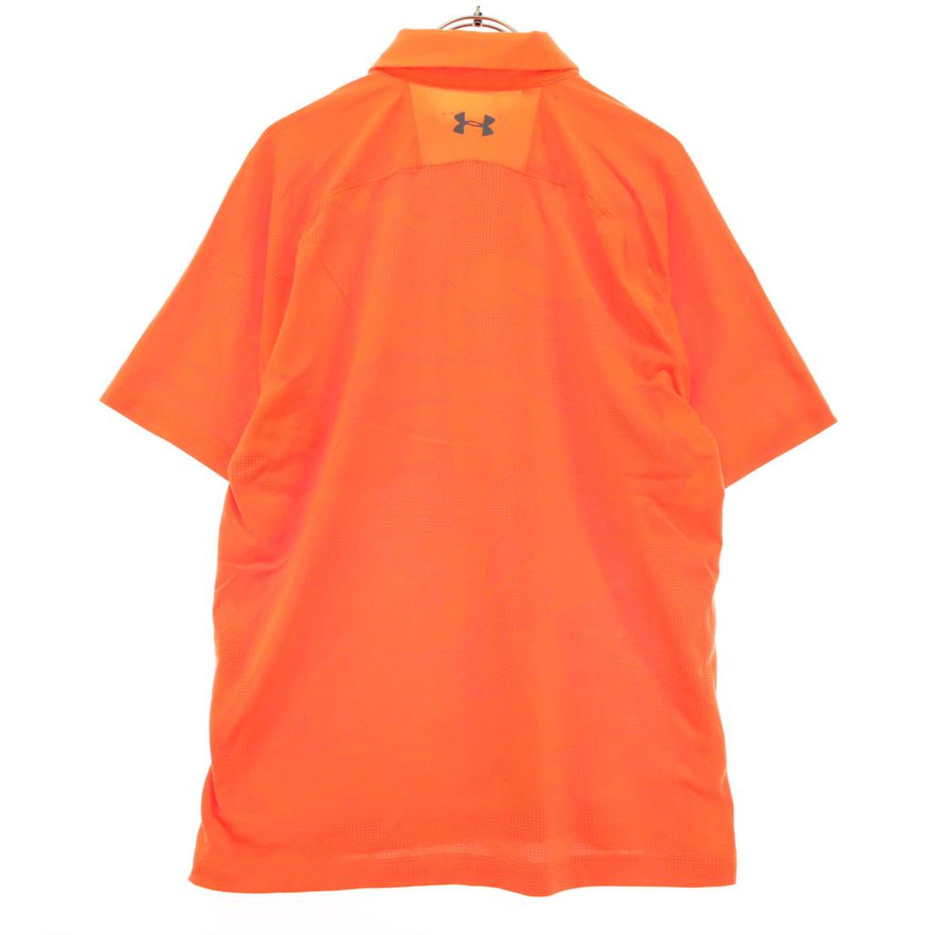 Beauty Products UNDER ARMOUR Training Short Sleeve Polo Shirt M Orange Men's Used