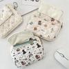 Korean Style Mini Canvas Coin Purse Multifuctional Cute Wallet Sanitary Napkin Storage Bag  Outdoor