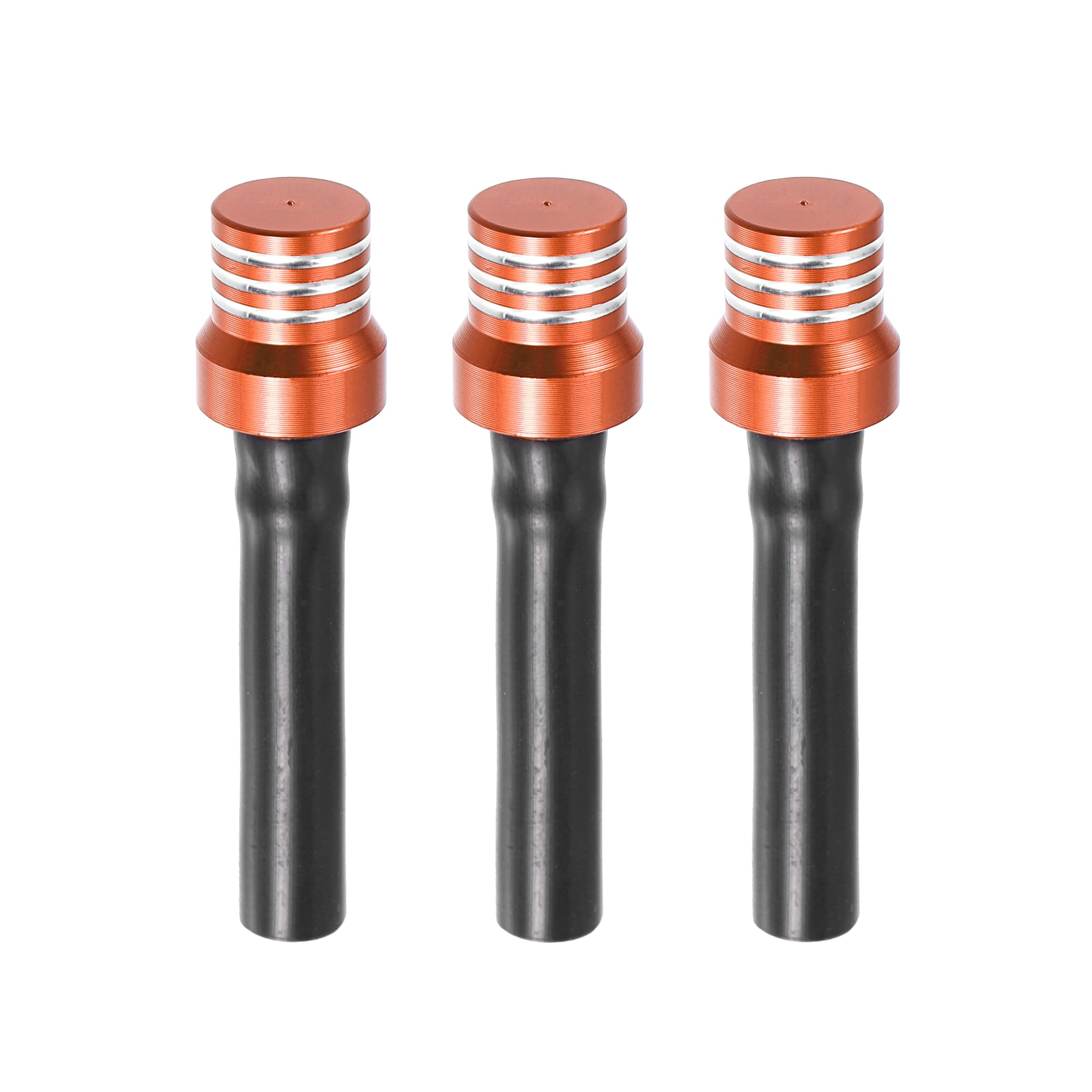 ACROPIX Мотоциклетная Крышка Топливного Бака Трубка Замена Вентиляционное Отверстие Дыхательный Клапан Шланг Трубка Универсальная Оранжевая 3шт