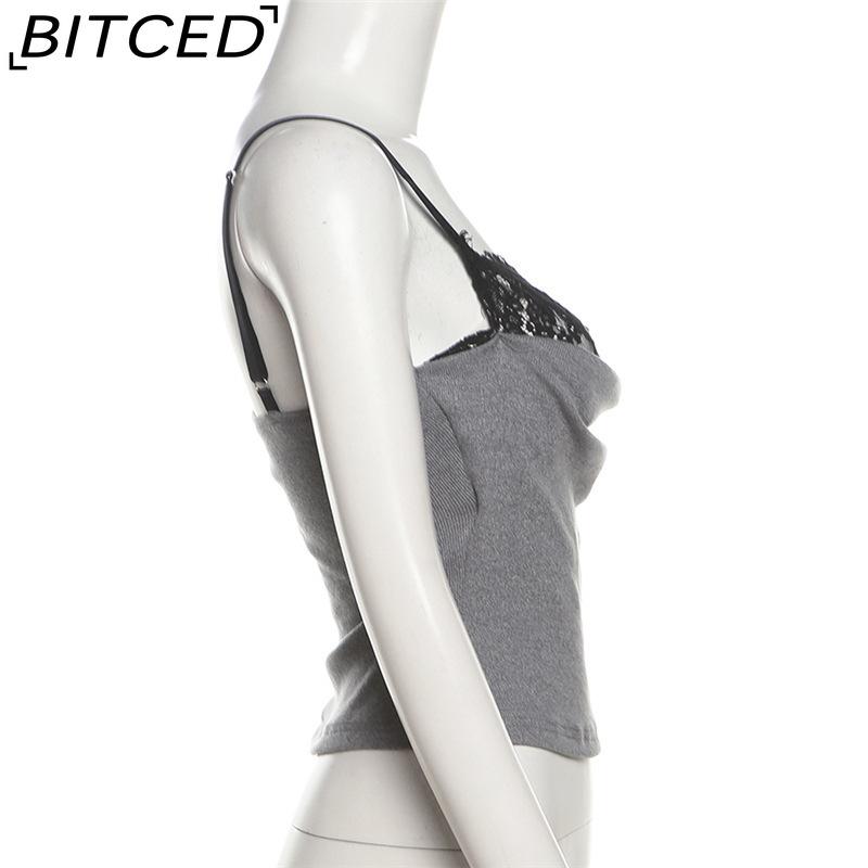 BITCED Summer Women's Streetwear Sexy Strappy Bandeau Crop Top