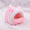 Small Animal Warm House Cozy Cave Hamster Guinea Pig Bed House Cage Accessories