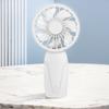 Portable Handheld Fan USB Rechargeable Small Hand Fan Compact Cooling Fan for Home Office Travel and Outdoor Activities