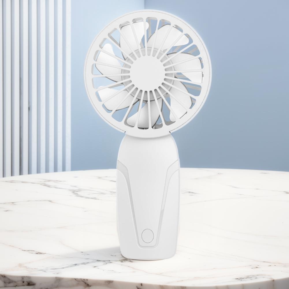 Portable Handheld Fan USB Rechargeable Small Hand Fan Compact Cooling Fan for Home Office Travel and Outdoor Activities