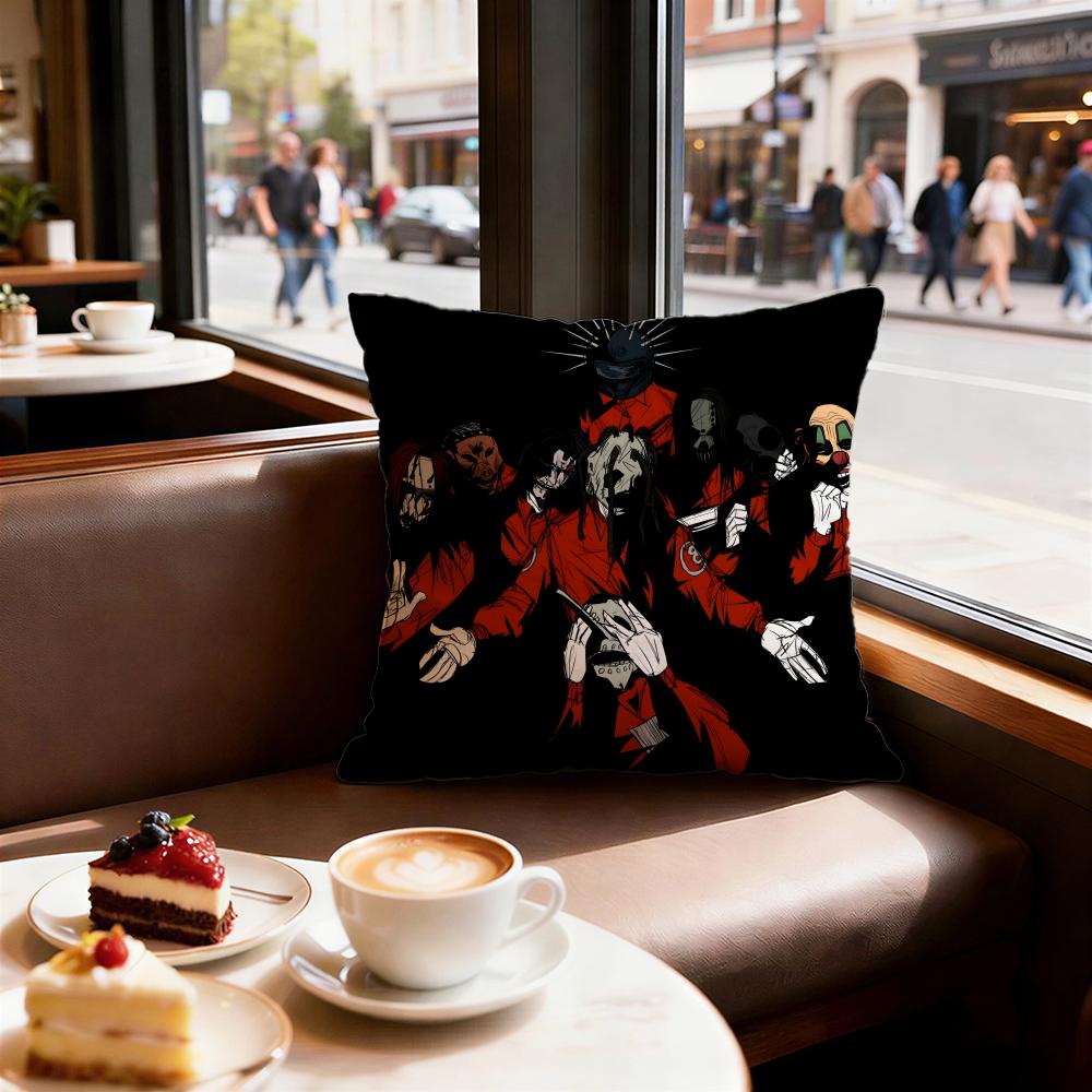 Music Slipknot Cushion Cover Decorative Cushions Covers Cover Sofa X Pillow Piece X X Pillowcase