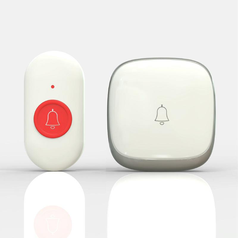 

B220 Elderly Emergency One-Button Wireless Alarm—Loud Bedside Safety Alert Device