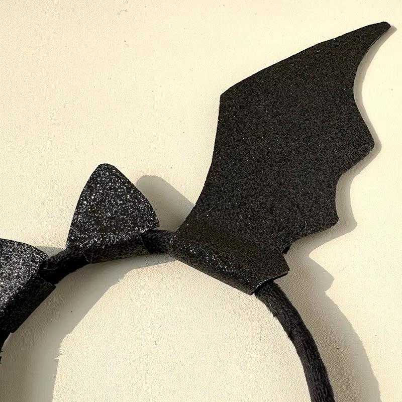 Halloween Bat Headband Fashion Funny Devil Bat Hair Band for Role-Playing Party Accessory