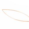 1 Pair Fish Shape Elegant Solid Color All-match Dangler Earring