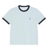 Pretty Green Mens Ringer Logo T-Shirt