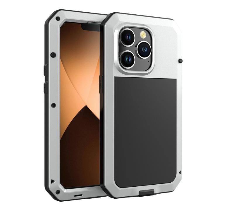 IP4 Waterproof Heavy Duty Metal Case For For Iphone 17 Air 16 1 Pro Max 14 Plus 13 12 Mini 11 With Gorilla Glass Cover Fundas