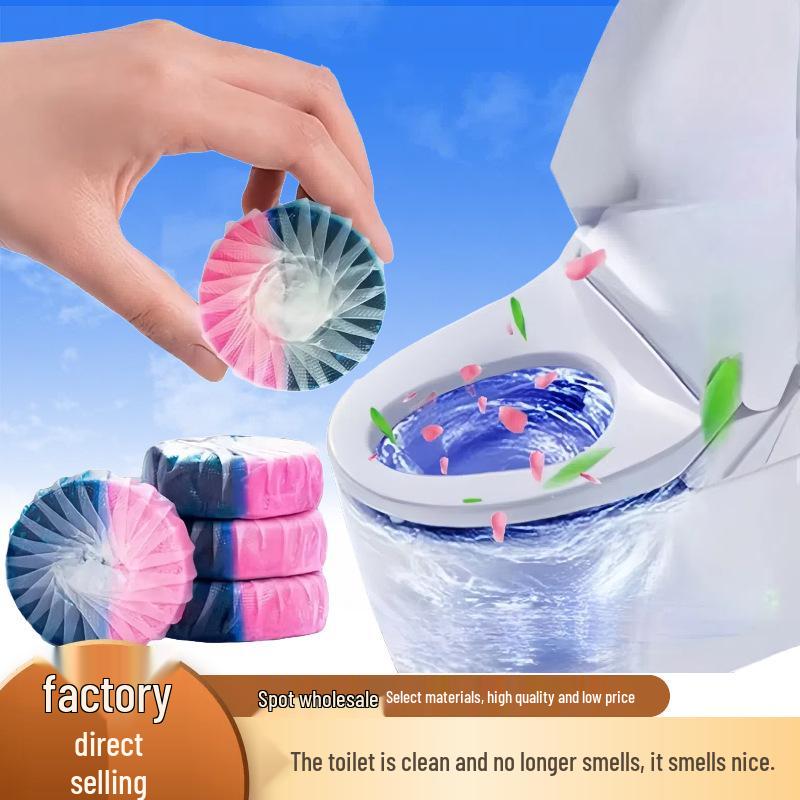 Blue Bubble Magic Toilet Bowl Cleaning & Deodorizing Block