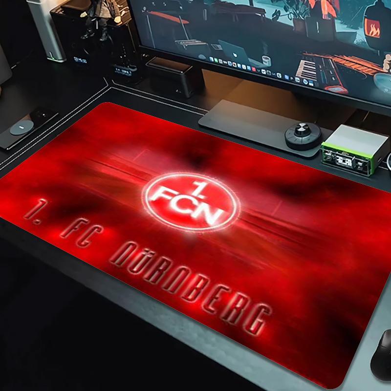 Tapis de souris Couleur 1.FC Nürnberg Coussin de table de jeu Grand Antidérapant Ordinateur portable Tablette Grande Sourispad XXL Tapis Mini PC Tapis de jeu Avec bordure bloquée