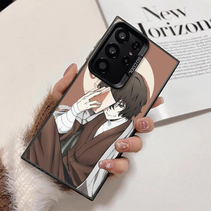 Bungo Stray Dogs Dazai Soft Phone Case for Samsung Galaxy S24 S25 FE S26 Edge S23 Ultra S22 Plus S21 + Shockproof Cover Back She
