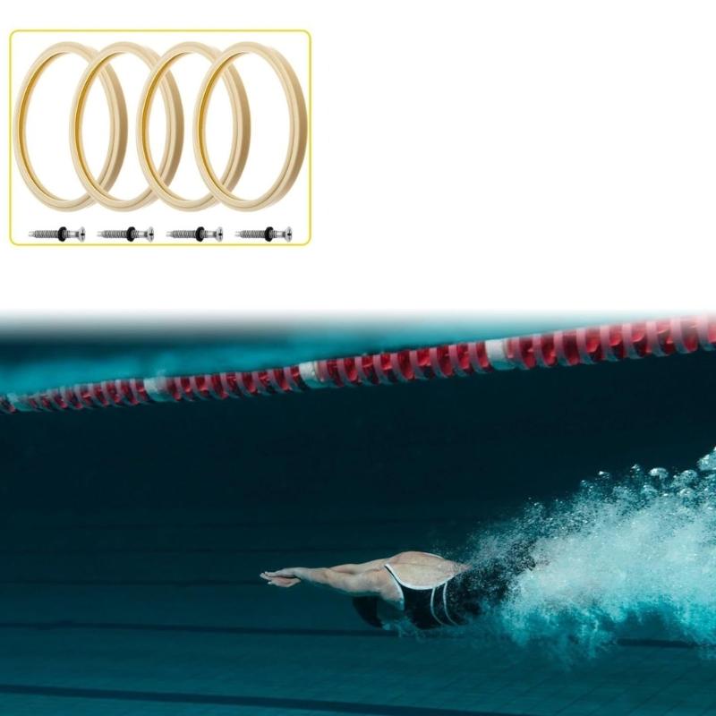 Synthetic Lens Seals Pool Light Gasket Replacement for 79101600 Underwater Lights Leakproof Spa Maintenance Part