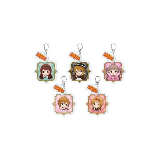 THE IDOLM@STER Series x Seibuen Yuenchi Retro Festival 03 THE IDOLM@STER Million Live! Acrylic Keyholder with Parts Complete Set - Box of 5