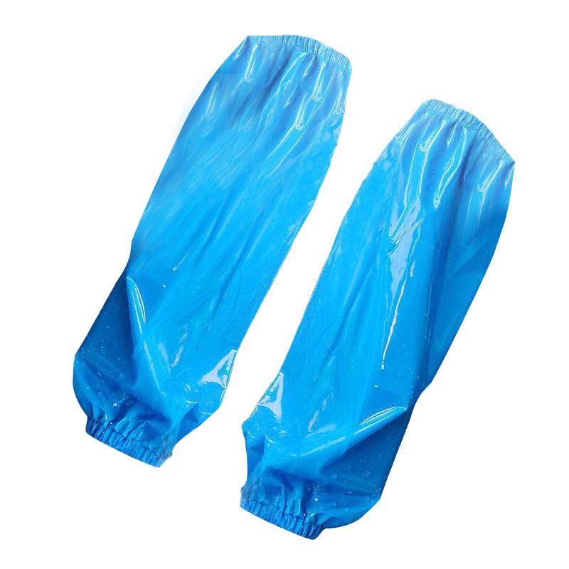 TPU Waterproof Oil-proof Odorless Wear-resistant Low-temperature Resistant Sleeve Covers for Food Factory Workshop Labor Protection