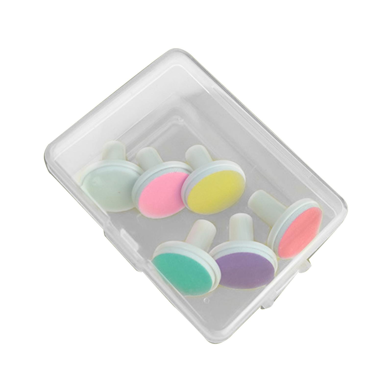 

Упаковка из 6 шт. электрических насадок для детского триммера для ногтей, шлифовальные головки, безопасные и простые советы по уходу за ногтями младенцев 2