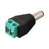 10PCS Male DC Connectors for Power Supply Applications In Black