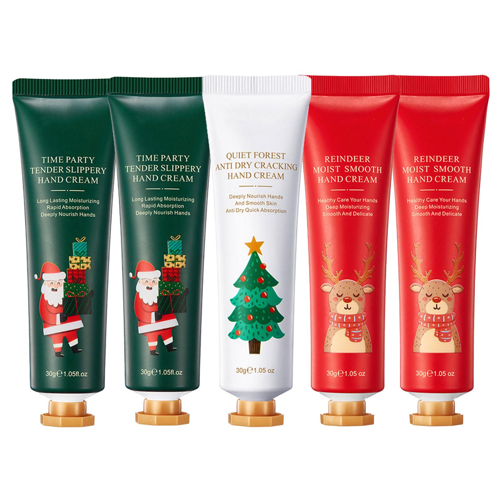 

Рождественский подарочный набор крема для рук Зимний уход Увлажняющий и питательный с маслом ши для сухой кожи One Size