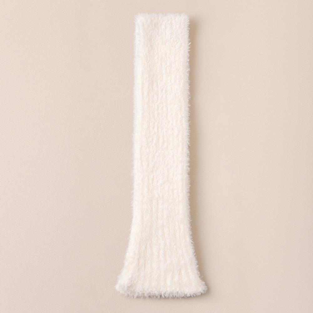 

Защита колена Длинные ворсовые носки Утолщение Гетры Новые носки Манжеты для ботинок на зиму жёлтый