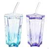 Convenient Glass Cup with Lid, Included, Versatile for Drinking, Easy To Clean, Stylish Design,