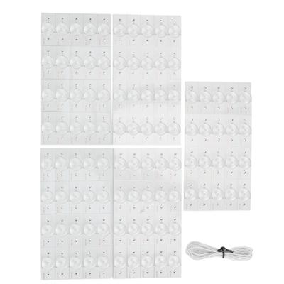 100Pcs SMD Lamp Beads 3V for 32‑65in TV Optical Lens Fliter LED Strips Backlight