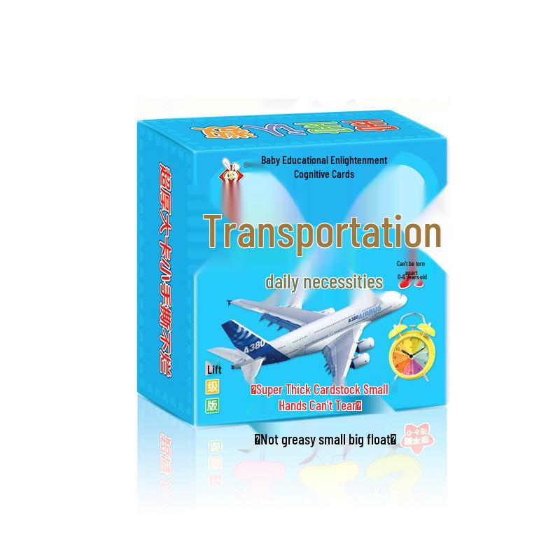 Animal & Fruit Recognition Educational Cards for Toddlers