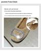 2025 New Winter Women's Furry Velvet Loafers - Black Cotton Flat Warm Slippers