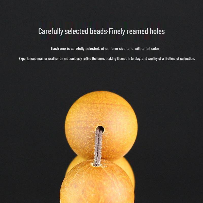 New Mountain Sandalwood Beads: High-Density, Naturally Scented Hand String Bracelet for Men and Women.
