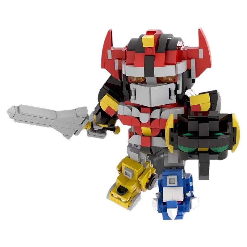 Blocks Compatible With Chainers Dinosaurs Mmpr Mech Building Blocks Small Ornaments Model Gifts
