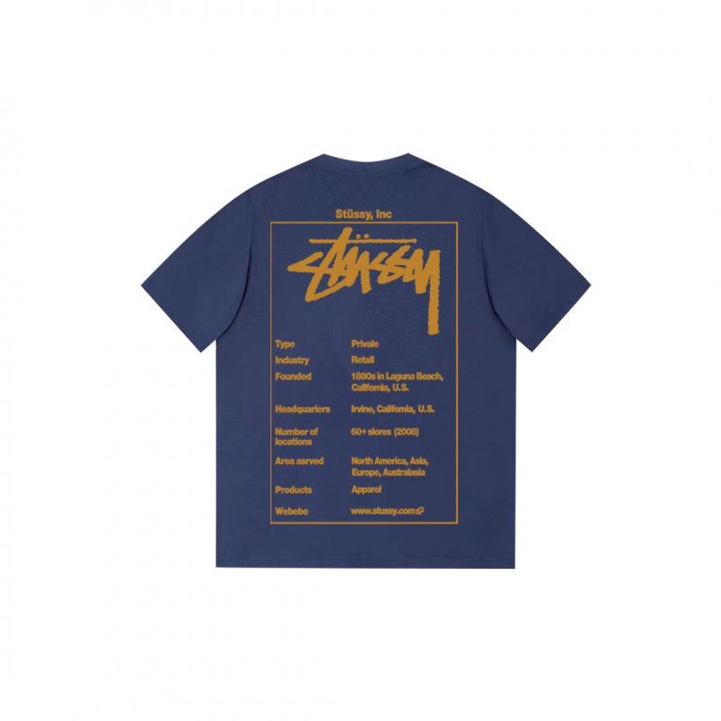 Summer New Heavy Cotton Trendy Brand Classic Basic T-shirt High-end Loose Men's and Women's Printed Short-sleeved Top