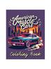 Libro American Muscle Cars Coloring Book : 70 Illustrations of Greatest Cars for All Ages