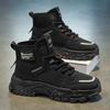 High-top Martin boots men's shoes autumn and winter new retro tooling shoes men's trendy versatile platform sports short boots