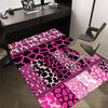 1PC Leopard Print Giraffe Print Extra Large Non-Slip Floor carpet, Office, family, bedroom, Studio - Large Area Rug Indoor Rugs, Vibrant Colors-W287