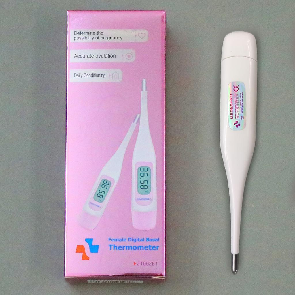 Medical home electronic thermometer for measuring body temperature, preparing for pregnancy, and accurately measuring ovulation