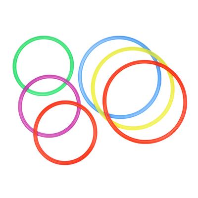 10 Piezas Exterior Divertido Entrenamiento Físico Deporte Aros de Salto de Celosía Portátil Fútbol Soccer Velocidad Agilidad Aros de Entrenamiento