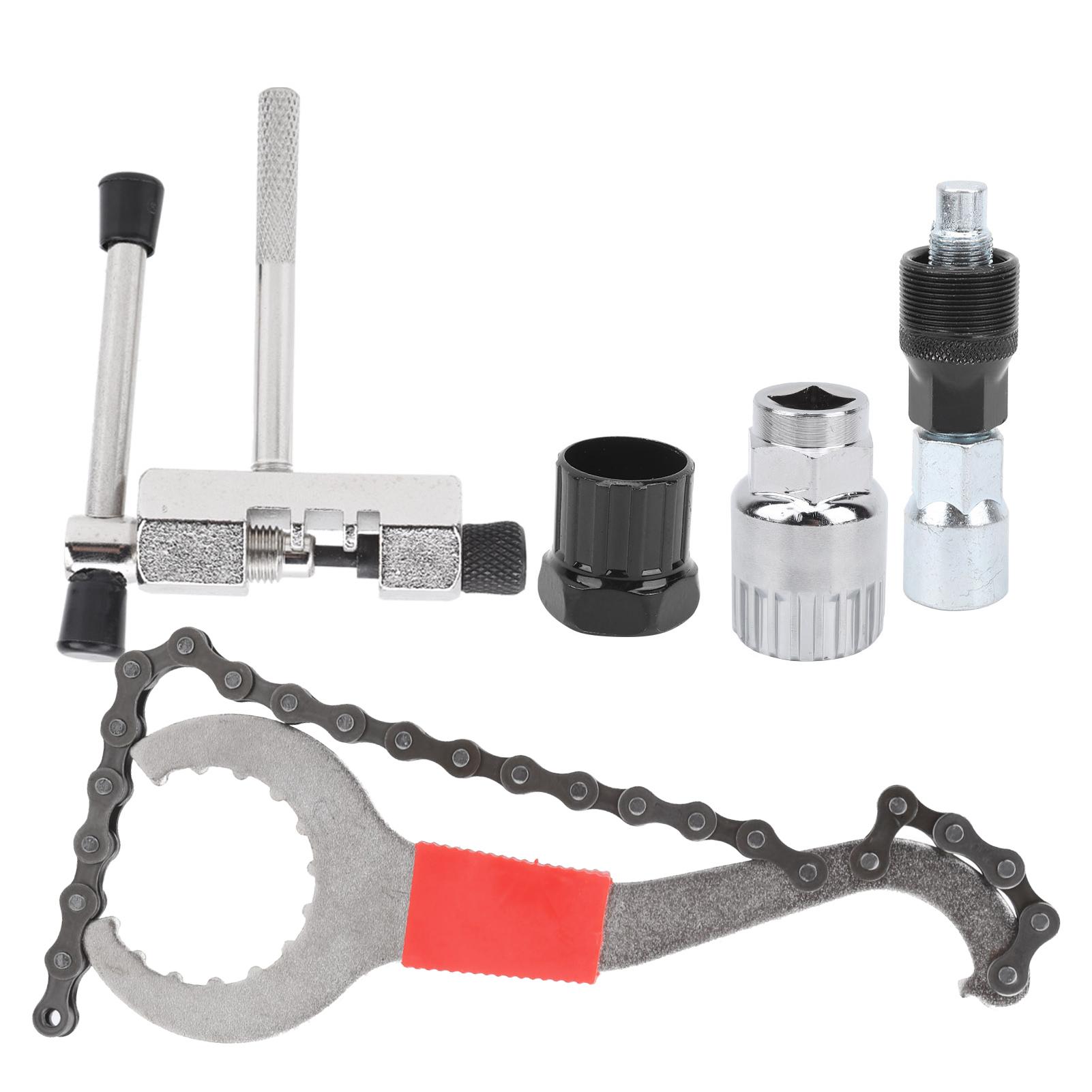 

Наборы инструментов для ремонта шатунов велосипеда Съемник шатунов Съемник каретки Инструмент для резки цепи Гаечный ключ