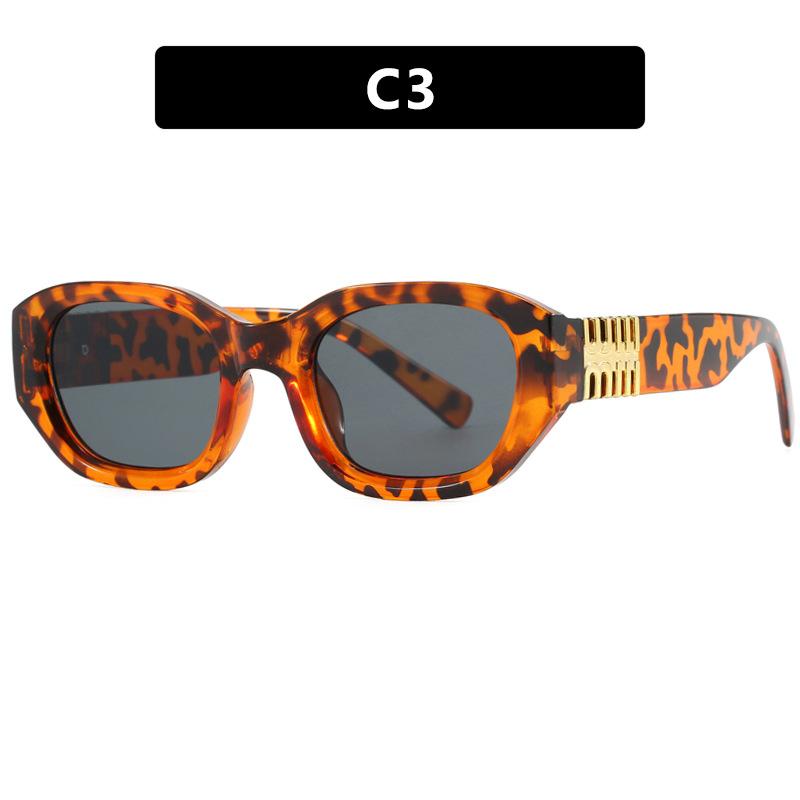 Square Beach Sunglasses Vintage Concave Spice Girls Sunglasses Vacation Sunscreen Sunglasses