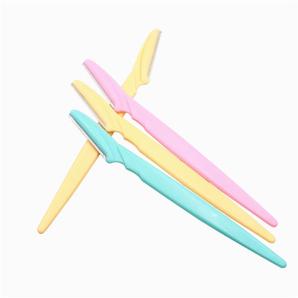 Rasoir sourcil épilateur Facial rasoir de sourcils couteau Shaper rasoir ciseaux outils sourcil Shaper