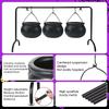 Halloween Party Witches Mini Candy Jars Table Decor Kids Gift Flame Candy Bowl Bucket Holder with Hook Halloween Decorative Prop