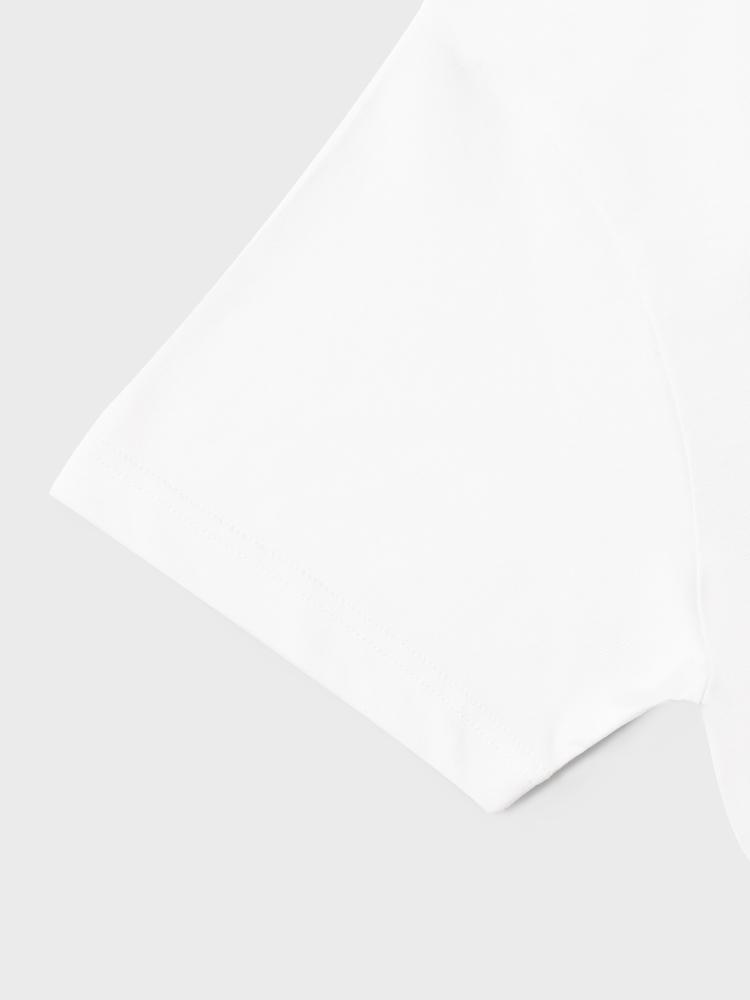BT21 MANG Basic Street Short Sleeve T-shirt White