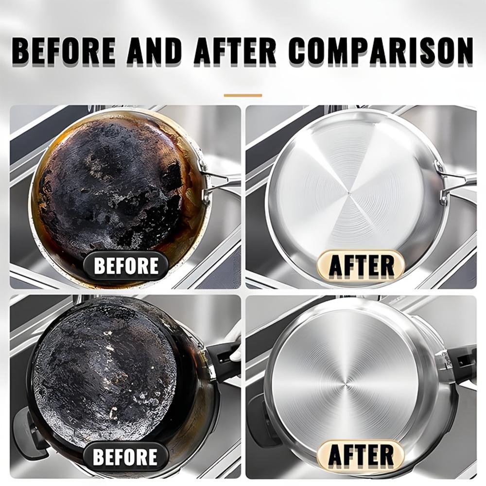 Premium Metal Polishing Paste - Multi-Purpose Metal Restoration Paste, Suitable for Kitchens, Bathrooms, Stainless Steel, Sinks,