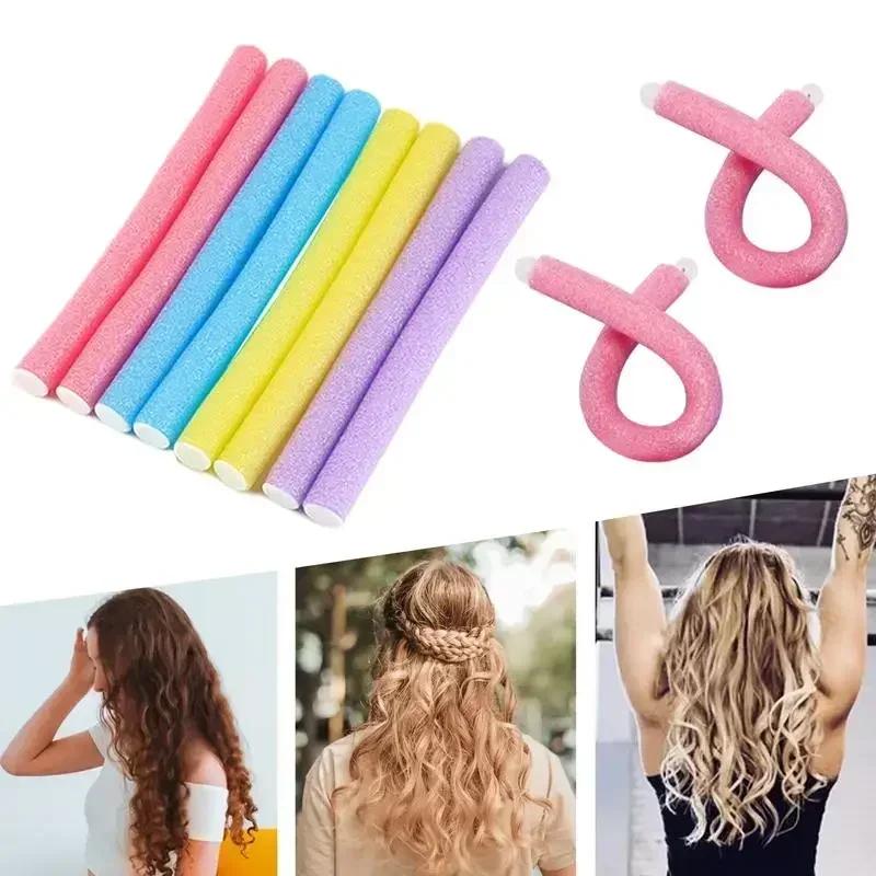 Curling Rollers Non Heat Hair Rollers Long Hair Rollers 10pcs