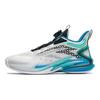 Anta Kids Whirlwind 2.0 Non-Slip Low-Top Basketball Shoes Kids Sneaker White Black 312421122-3