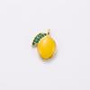Hot Sale Transparent Glass Hollow Box Square Necklace DIY Accessories Zircon December Love Animal