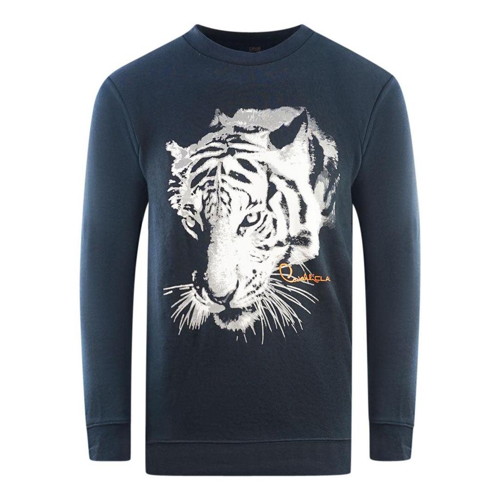 Cavalli Class Unisex Adult Tiger Logo Sweatshirt