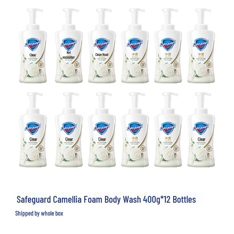 Safeguard Camellia Foaming Shower Gel (12-Pack)